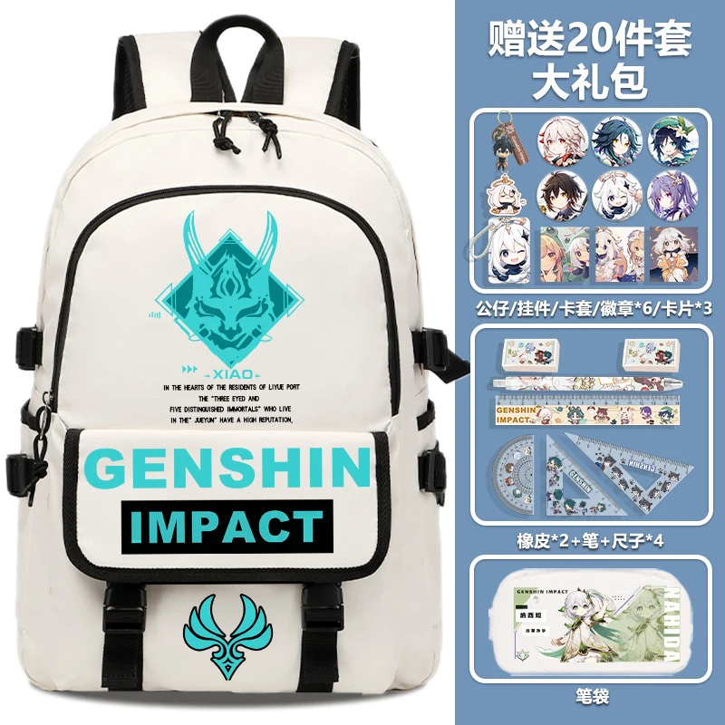 Original God Anime Children's School Bag Boys 2025 New Style Large Capacity Teen Backpack Back to School Bag