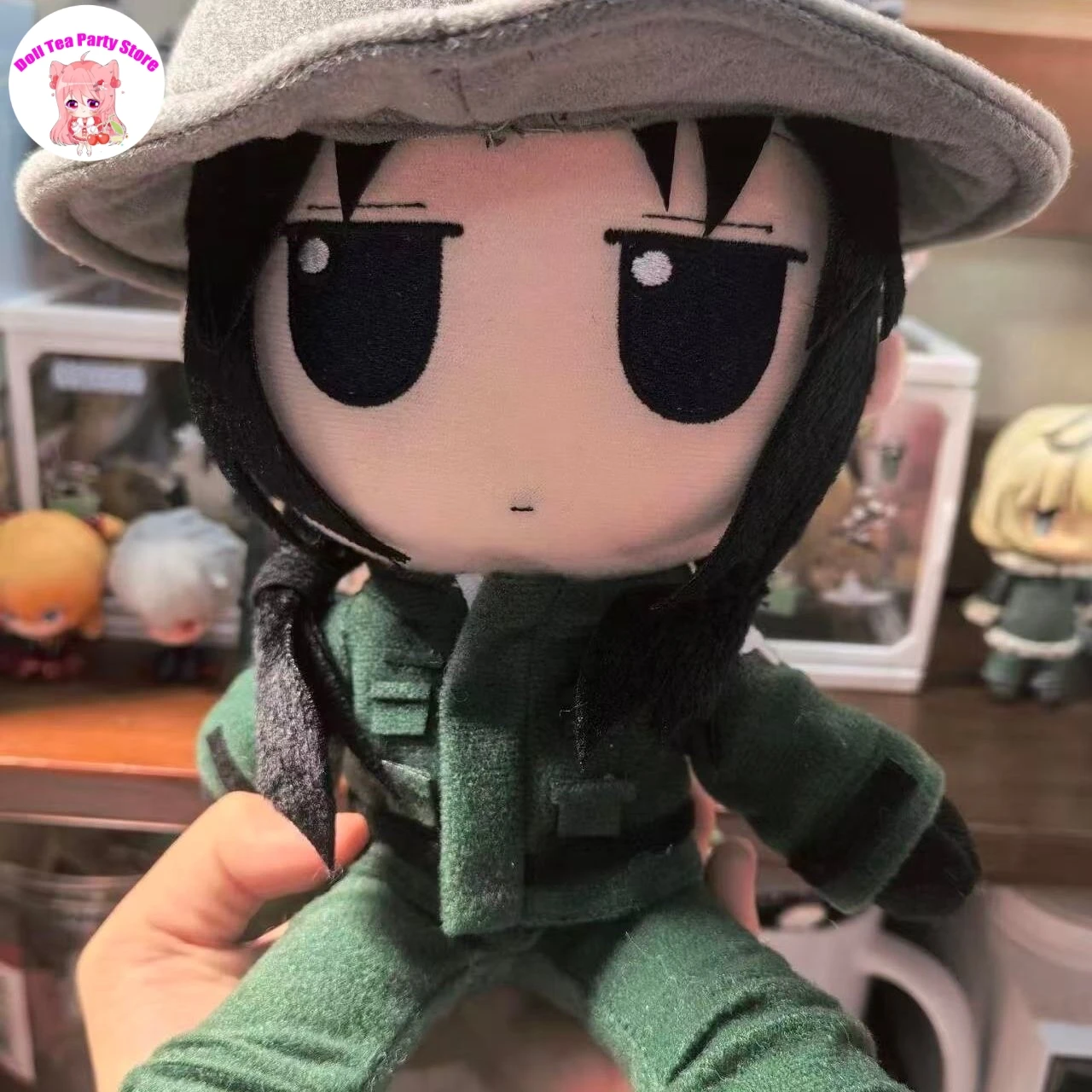 Girls' Last Tour Yuri Chito Kawaii Sitting Posture Plush Cotton Doll Funny Soft Stuffed Plushies Anime Toy Figures Fans Gift view 3