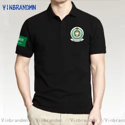 Saudi Armed Forces Lapel Polo Shirt Saudi Arabia Pilot Men Women Short Sleeve Shirt Summer Sports Jerseys Golf Tennis Polo Shirt