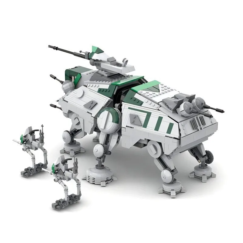 Classic Movie All Terrain Tactical Actuator At-te Compatible With 75555 Model Building Kit Bricks Kids Adults Birthday Gifts