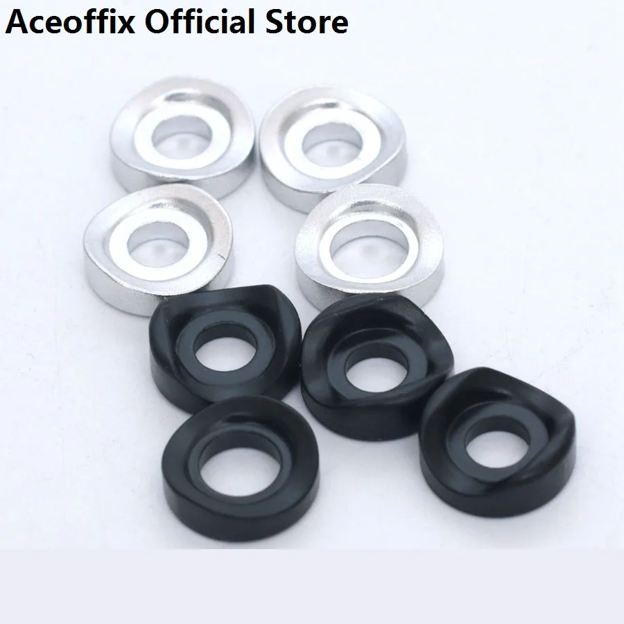 Aceofix Brake Washer for Brompton Bike Front Rear Fork Half Circle Brake Gasket CNC Aluminum 5.6g