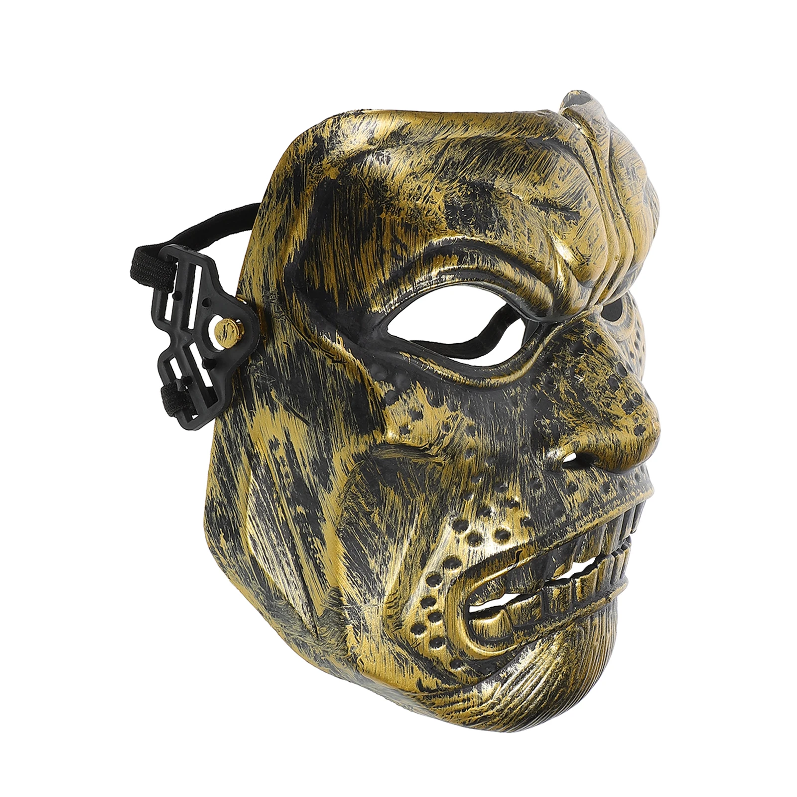 

Distinctive Spartan Mask Unique Design Robust Material Roman Soldier Costume Accessory for Men Halloween Face Mask Party Cosplay
