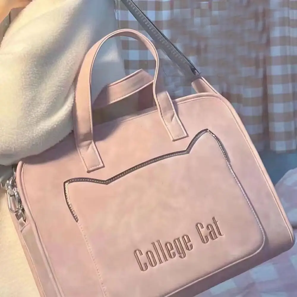 كمبيوتر محمول بسيط من جلد البولي يوريثان 13 14 15.6 16 بوصة حقيبة كمبيوتر محمول ذات سعة كبيرة مقاومة للصدمات مع أشرطة حافظة واقية للكمبيوتر #5