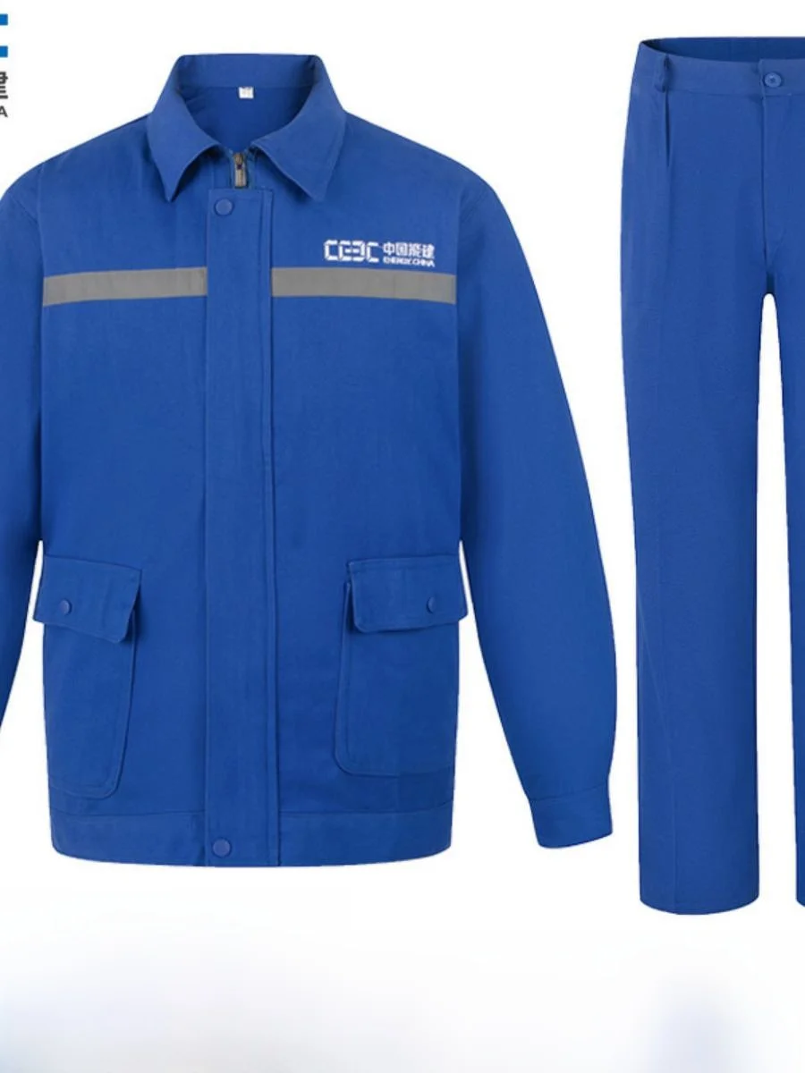 

Men's Pure Cotton Long Sve Work orms Summer Construction Site Welding Engineering Workwear Reflective School ...