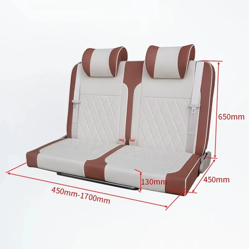 Comfortable PU Leather Modified Car Seats with Adjustable Backrest Angle