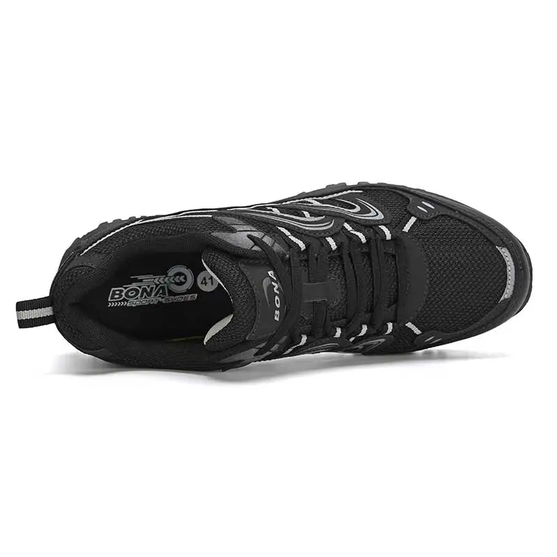 BONA New Designers Popular Sneakers Hiking Shoes Men Outdoor Trekking Shoes Man Tourism Camping Sports Hunting Shoes Trendy