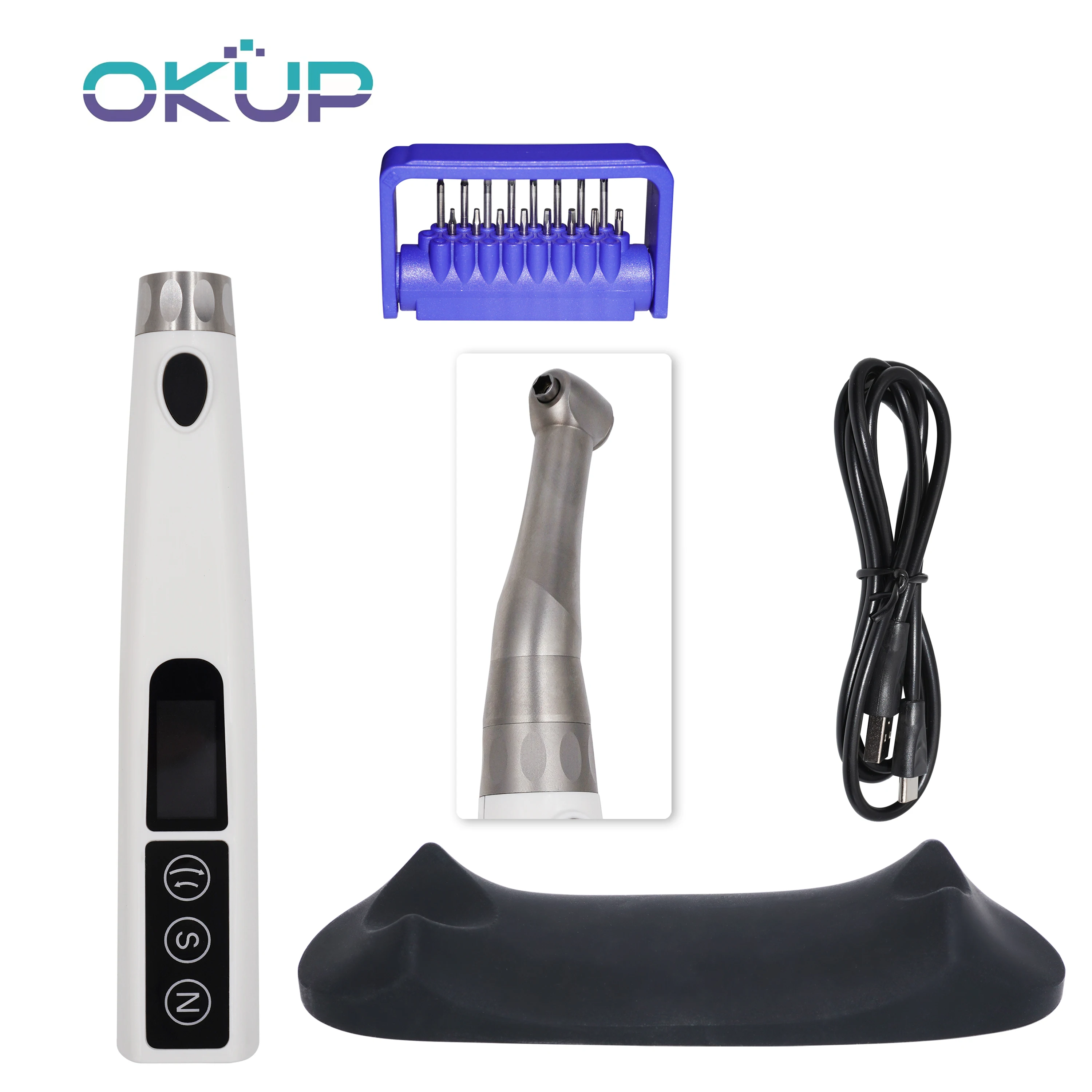 

Dental Electric Implant Torque Wrench Universal 16 Types Screwdriver Wireless Portable Motor Dentistry Implant Repair Tools