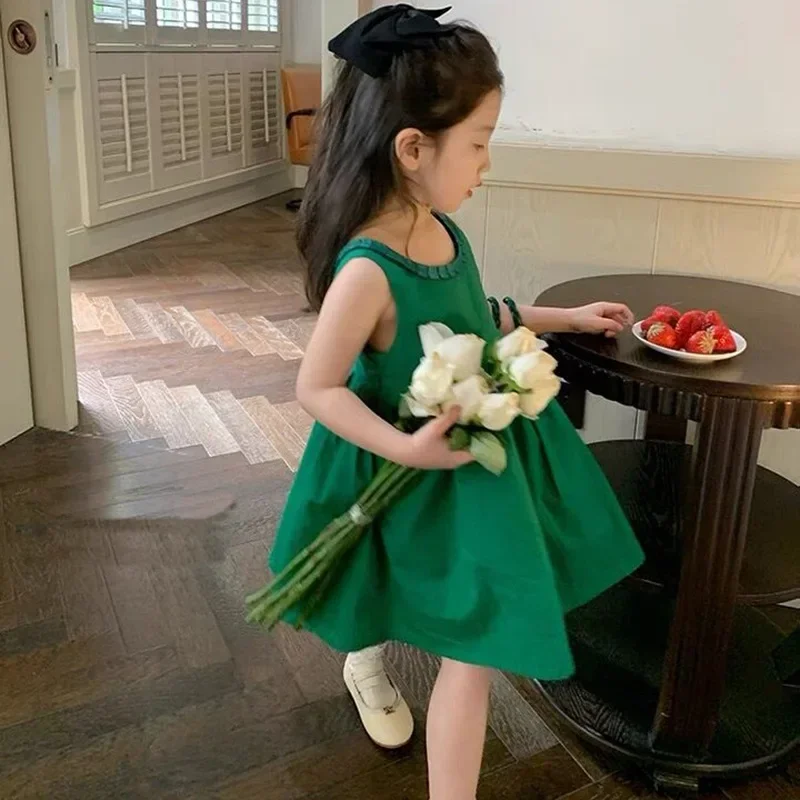 Dress for Girls Children Princess Dresses Kids Robe Designed Fashion Outfit for 1-9 Ys Birthday Party Luxury Robe Fille