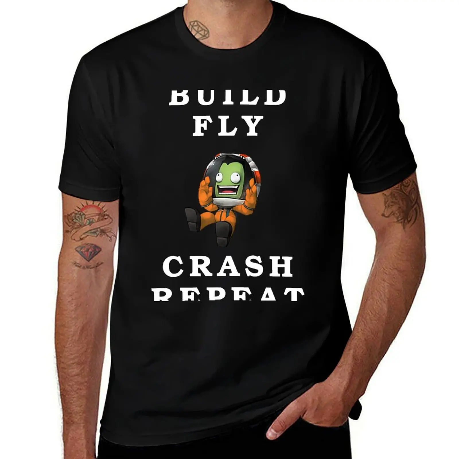 Craft Space Program Kerbal T-Shirt Trend Art Print T-Shirt