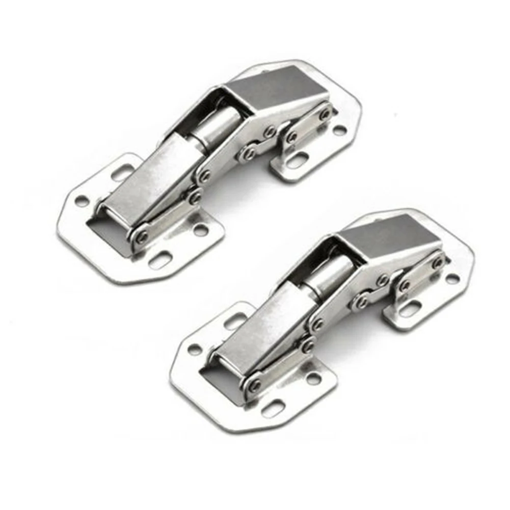 2/6/12 Pcs Concealed Cabinet Hinges Soft Close 3 Inches 90 Degrees Cabinet Hinges for Hidden Cabinet Hinges