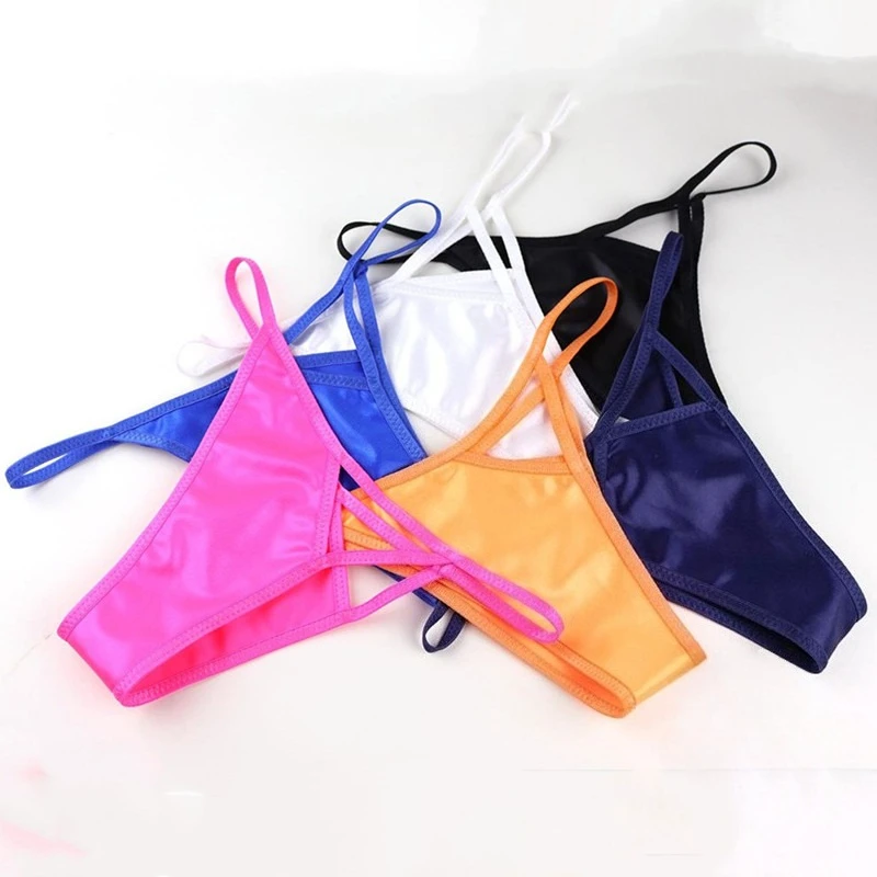 Hollow Cutout Bikini Panties for Men Low Rise Split Design Smooth Silky Stretch Breathable Fabric Sexy Male Daily Base Underwear