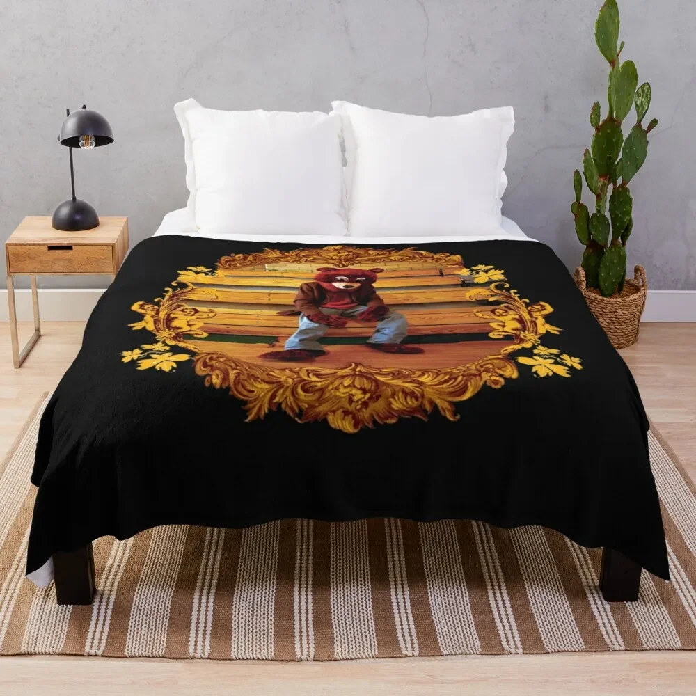 

The College Dropout Classic Throw Blanket Luxury Brand Stuffeds Blankets