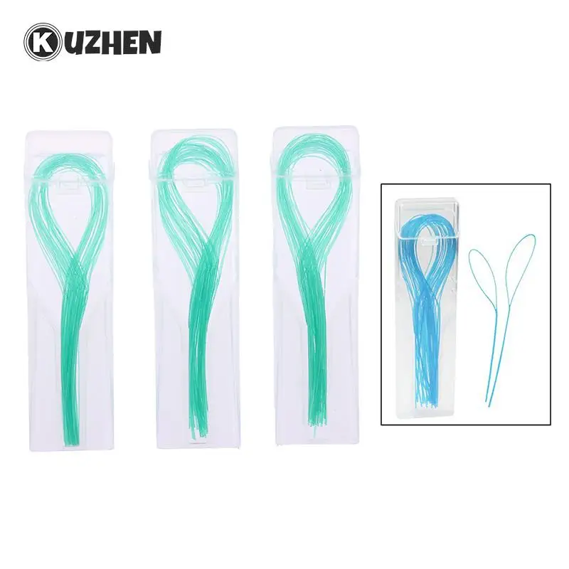 

105 шт./3 упаковки, зубная нить, наполнитель, простая петля + чехол для подтяжек, мостов, имплантов