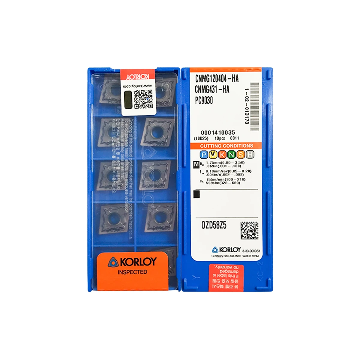 

KORLOY 100% оригинальный токарный инструмент CNMG120404 CNMG120408 HA NC3030 NC3120 NC3020 CNMG12 качественный токарный инструмент CNMG