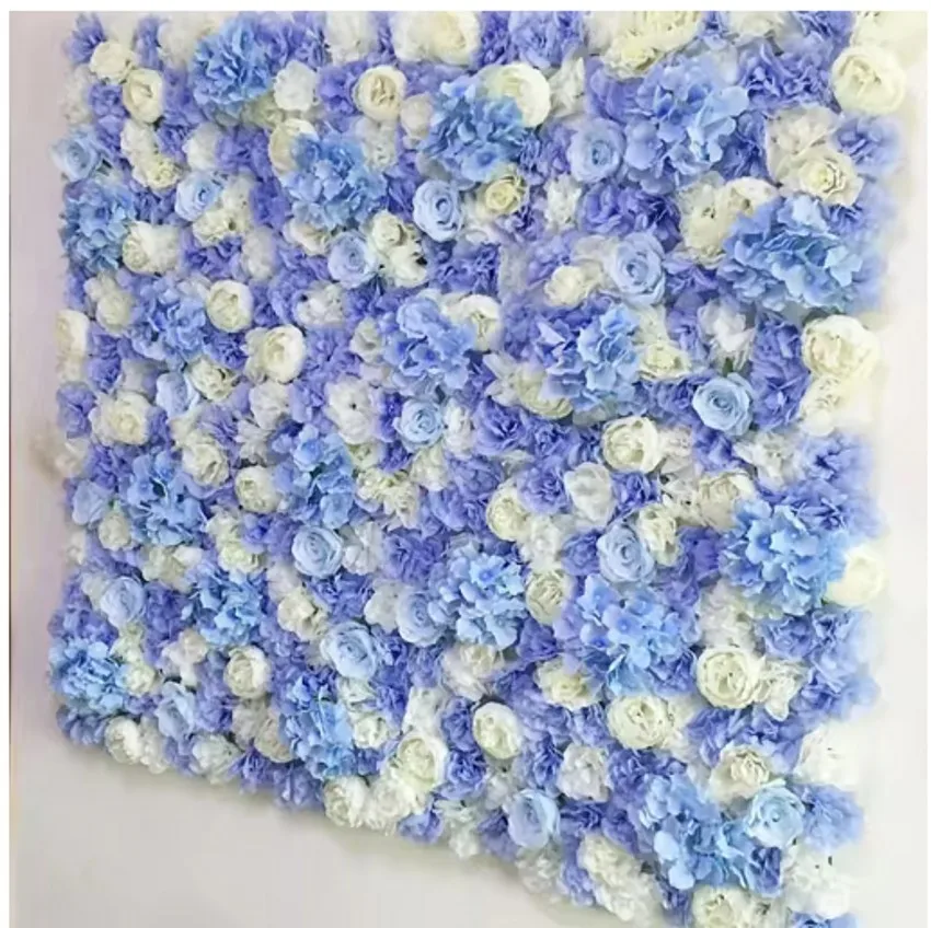 

60X40CM Artificial Hydrangea Flower Arrangement Wedding Background Wall Decoration Shopping Mall Window Rose Photography Prop