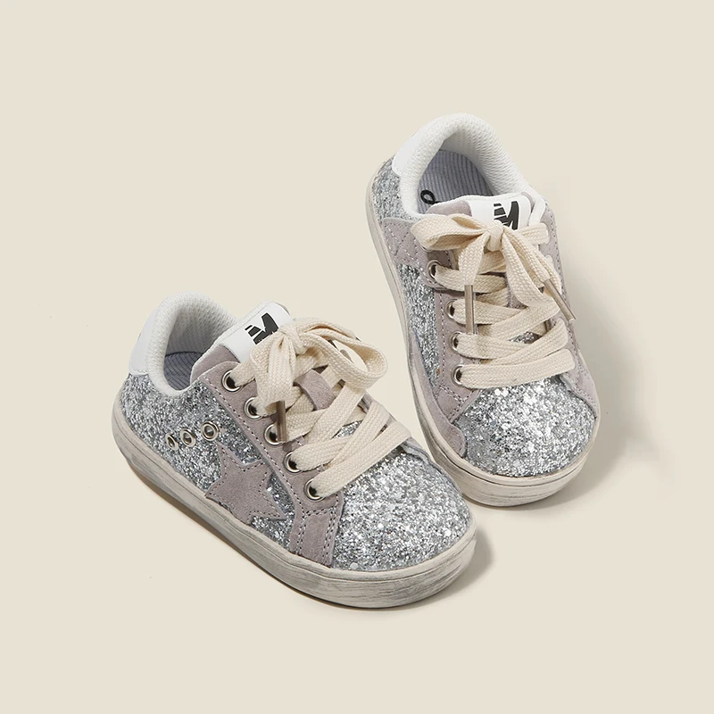 

Baby girl shoes with soft sole for learning to walk; spring new children's plimsolls with single lining for toddlers