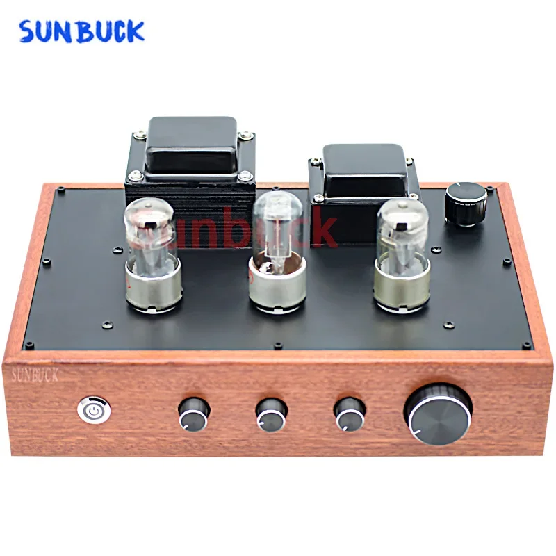 Sunbuck 6N8P Tube Preamp  6Z5P electronic tube rectifier CV181 6SN7 6N8P Vacuum Tube Preamplifier HIFI Amplifier Audio