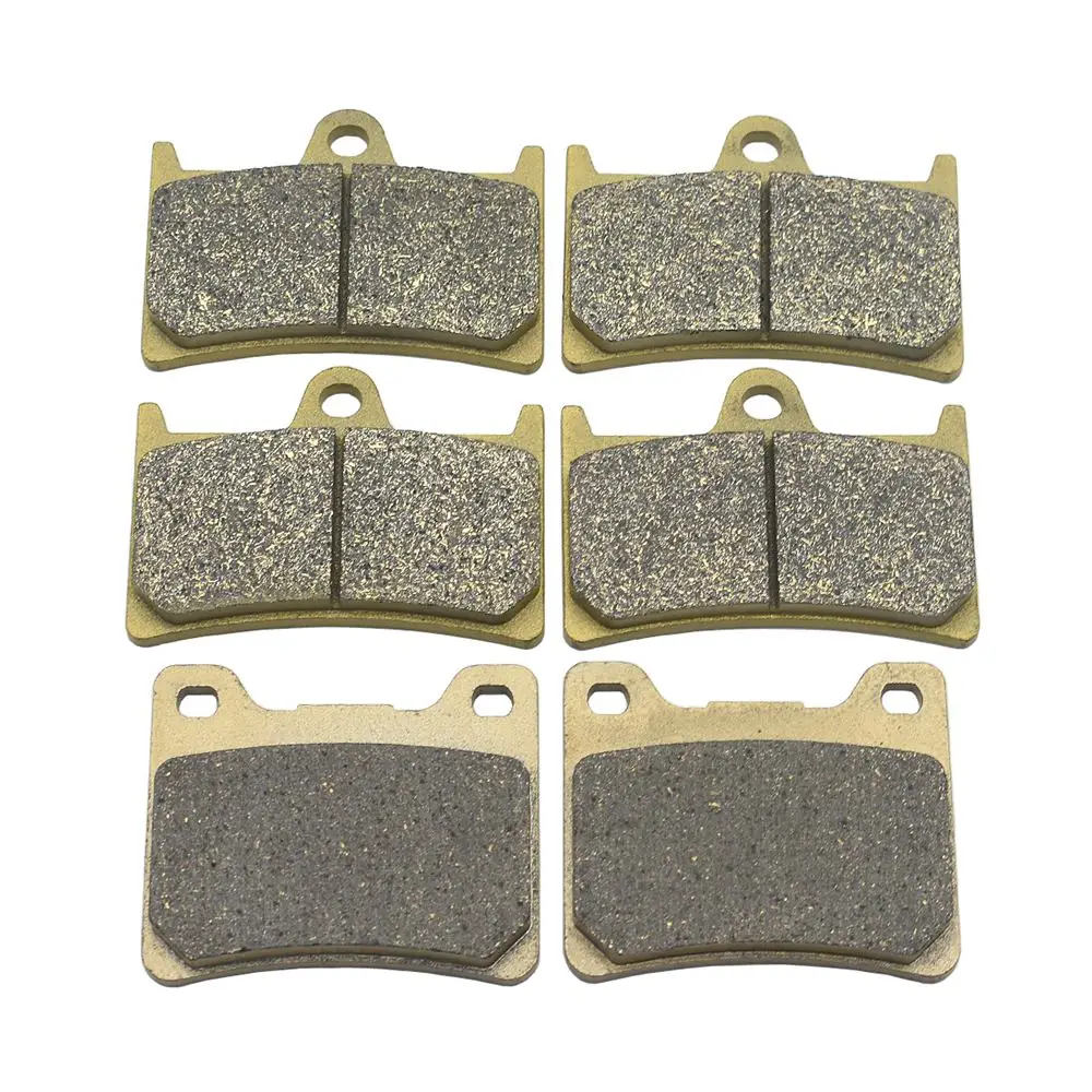 Front Rear Brake Pads For Yamaha YZF600R 1996-2003 YZF1000R 1996-01 BT1100 Bulldog 2002-2006 XJR1300 /L/M XJR 1300 SP 1999-2001