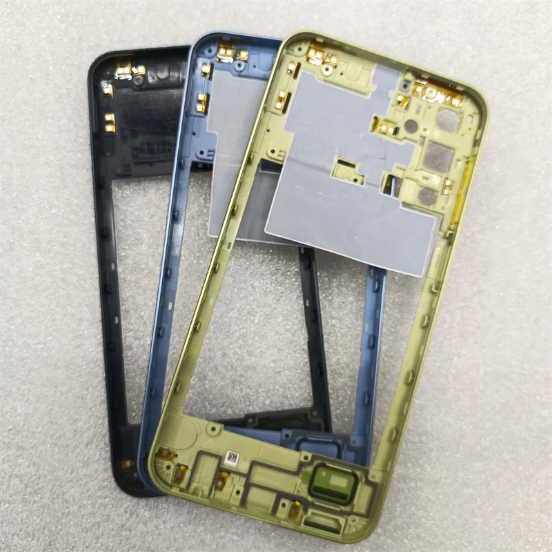 Middle Frame For Samsung Galaxy A15 5G A156 Middle Frame Front Housing Bezel Replacement Part With Side Button Key