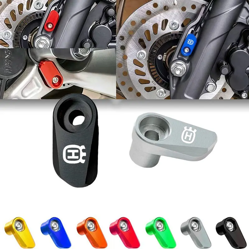 

For Svartpilen Vitpilen 401 Husqvarna 701 Supermoto Enduro Norden 901 Motorcycle Aluminum Alloy ABS Sensor Protection Cap