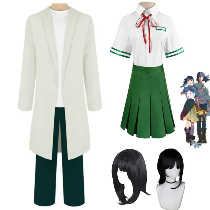 Anime Film Keine Tojimari Iwado Suzume Munakata SōTa Cosplay Kostüm Perücke Mantel Hemd Erwachsene Mann Frau JK Japanische Schuluniform MN4