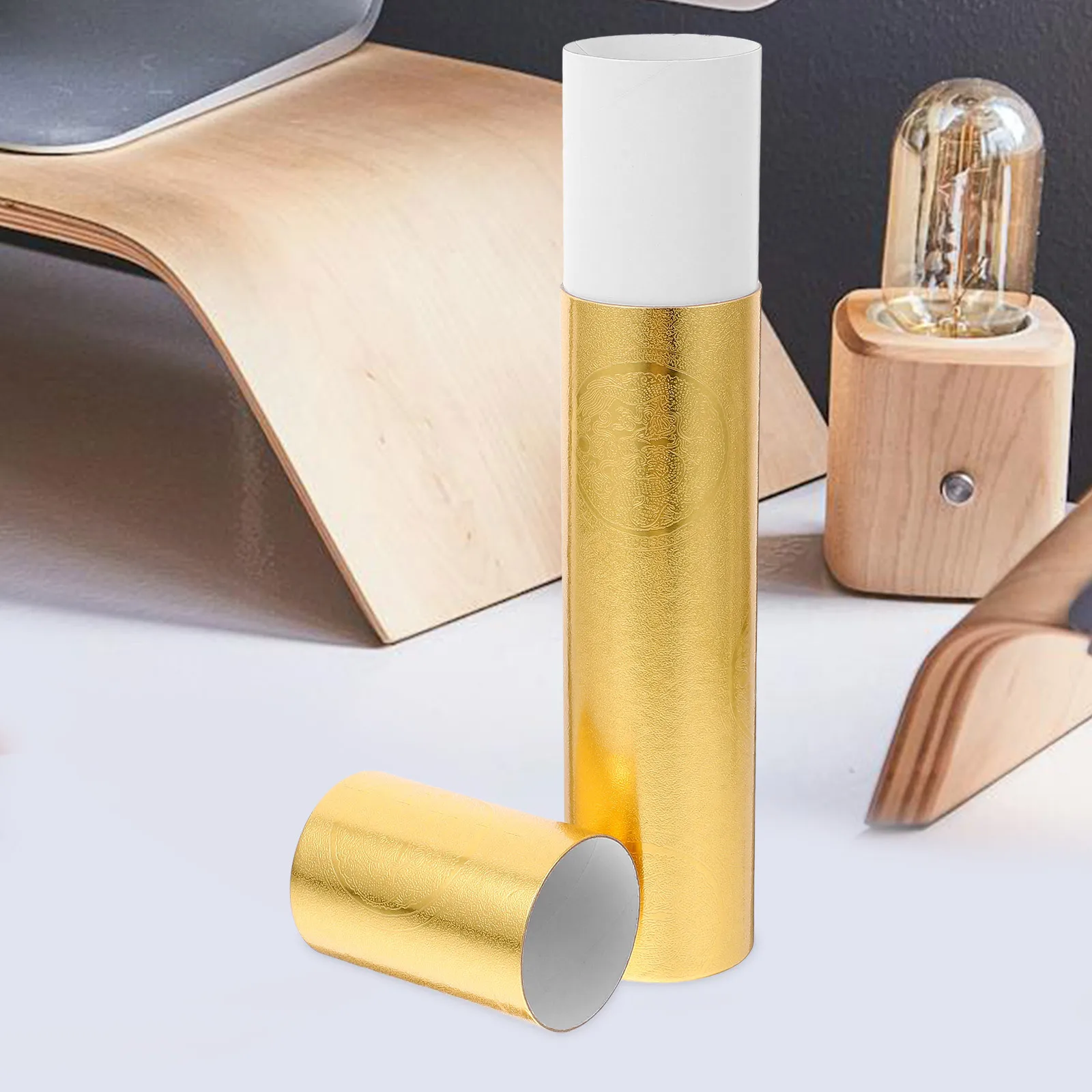 Photo Storage Tube Heavy Duty Pressure Resistant for Artwork Prints Posters Drawings Maps Documents Portable Paper Tube Secure
