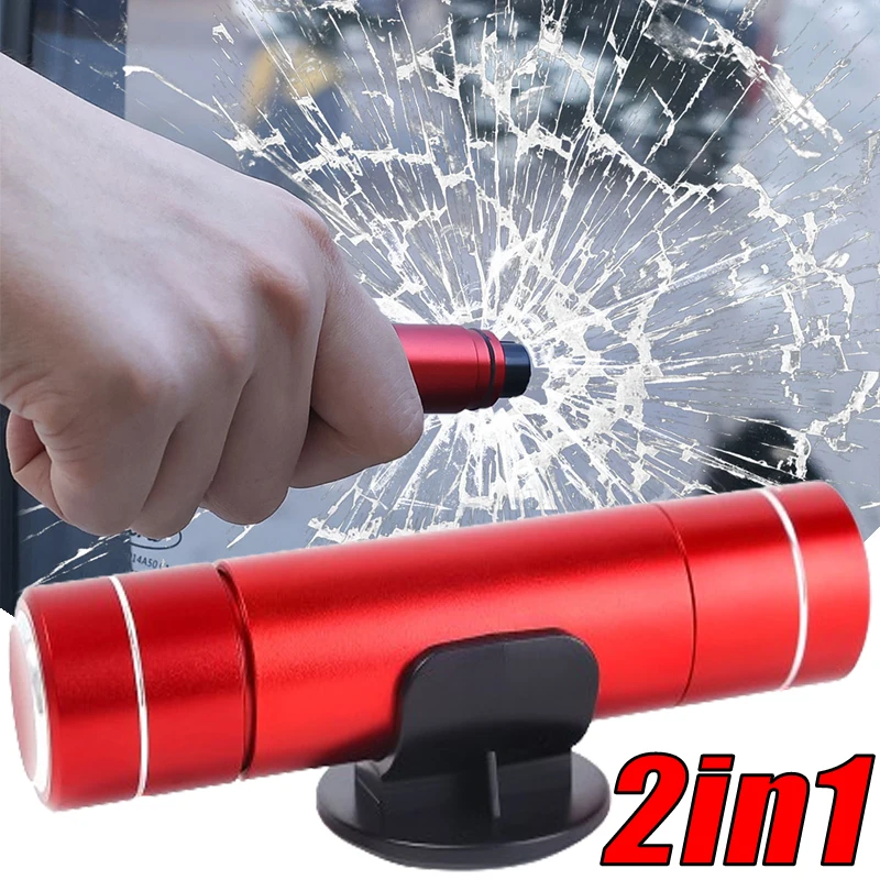 Mini Car Safety Hammer Window Breaker Escape Emergency Seat Belt Cutter Escape Safety Hammer Tools Auto Accessoires