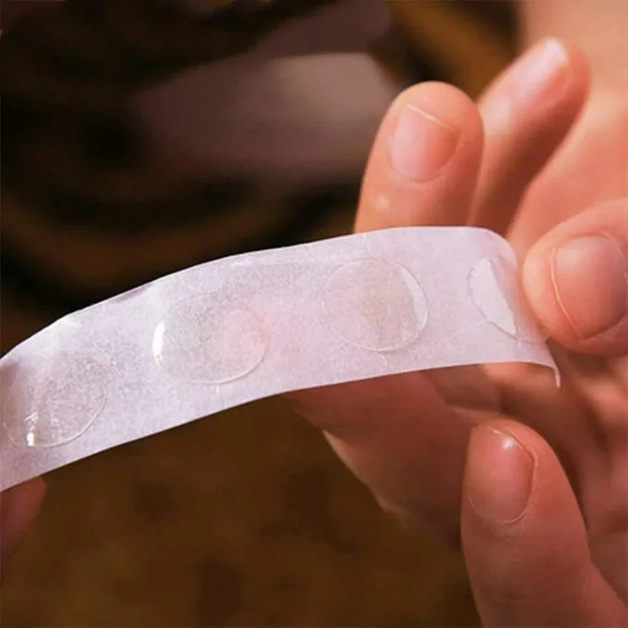 Ballonklebepunkt-Klebepunktband, doppelseitig, transparent, klebriger Kleber, Aufkleber, Luftballons, Ständer, Bogen, Befestigung des Ballons an Decke oder Wand