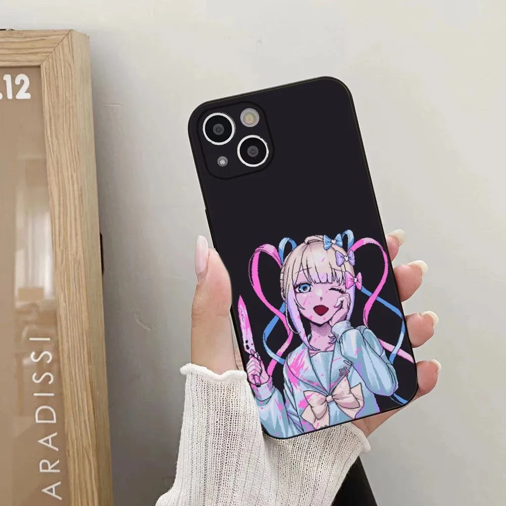 Game N-Needy Girl Overdose Phone Case For iPhone 15,14,13,12,11 Plus,Pro,Max,XR,XS,X,7,8 Plus,SE,Mini Silicone Soft