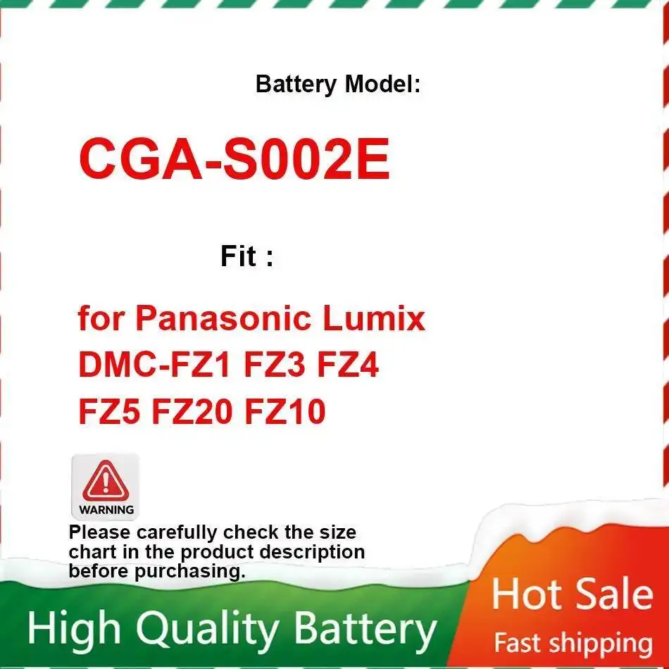 For Panasonic Lumix…