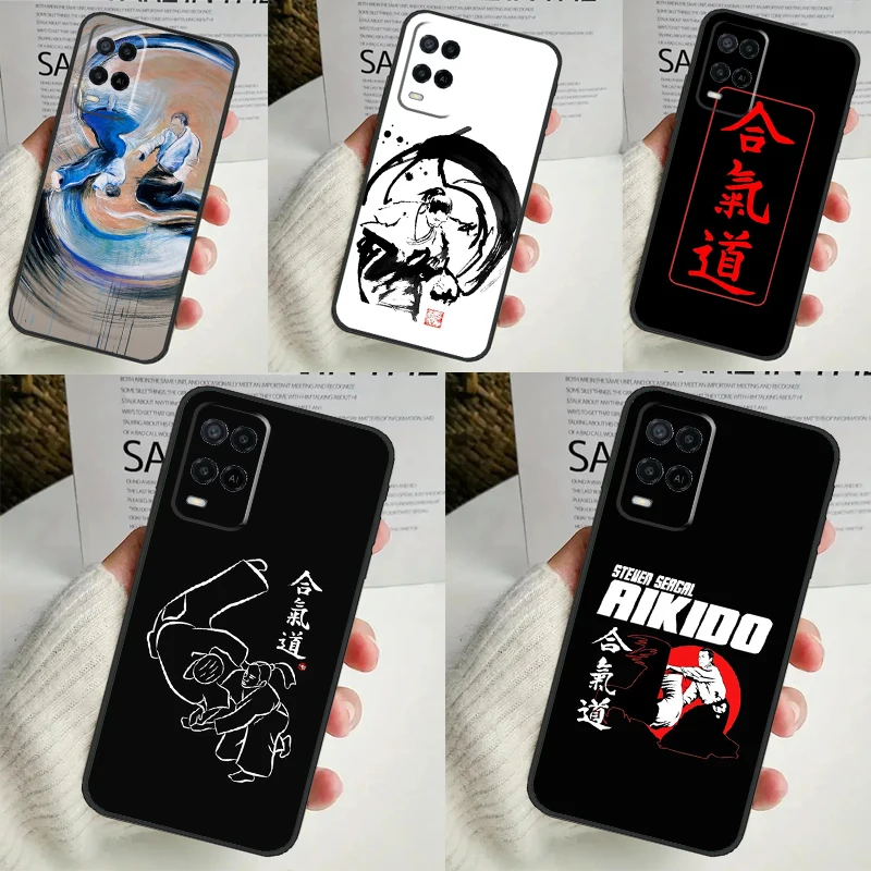 Aikido Case For OPPO A54 A74 A94 A98 A78 A79 A16 A76 A96 A5 A9 A17 A77 A15 A52 A72 A53 A57S Cover