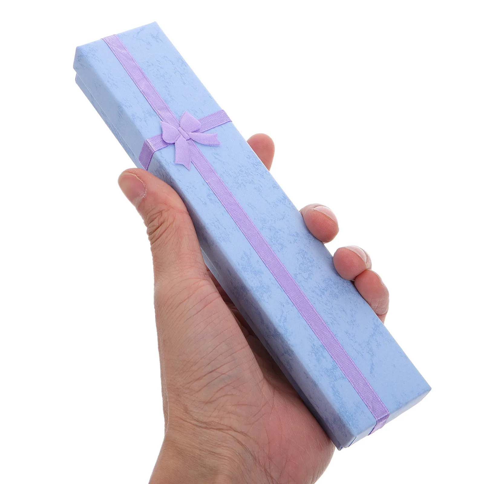 صناديق الأساور مستطيل تغليف المجوهرات صندوق تخزين الإسورة الورقية لسلسلة المعصم قلادة عرض حقيبة النقل