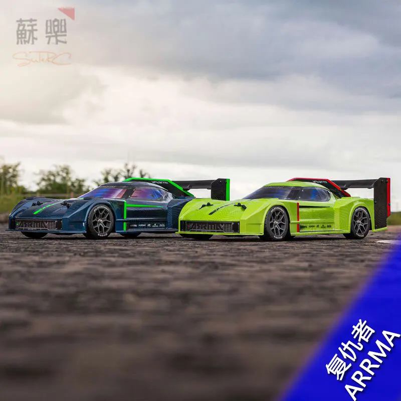 Arrma Avenger Vendetta 1/8 스케일 고속 RC카 - 소년 생일 선물용 원격 제어 전기 스포츠카 4륜 구동