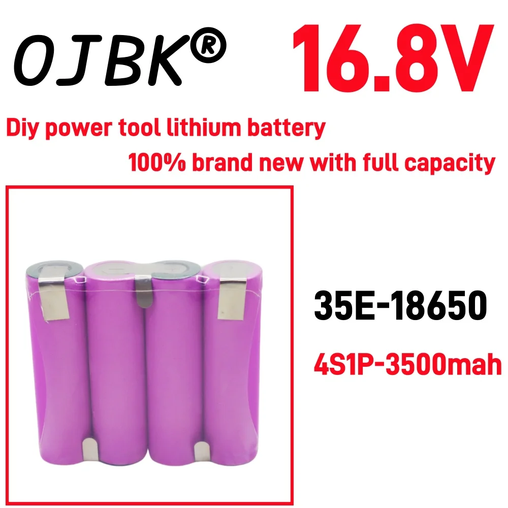 Original 100% full capacity 20A 18650 35E 3500mAh 7000mAh 3S 4S 5S 12.6V 14.8V 18V DIY screwdriver battery welding battery pack