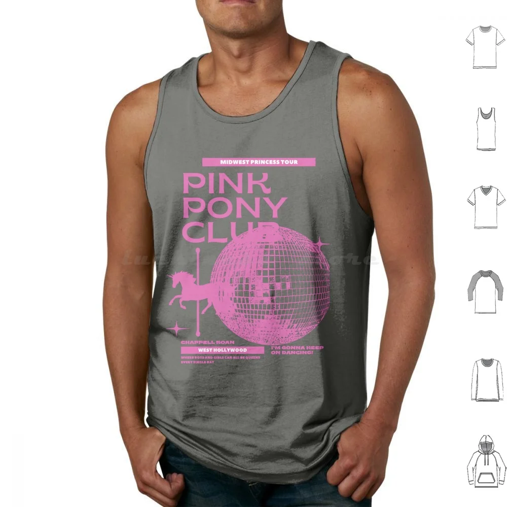 Chappell Roan Shirt Pink Club Tshirt Midwest Princess Tour Sapphic Wlw Pride Music Tee Tank Tops Print Cotton