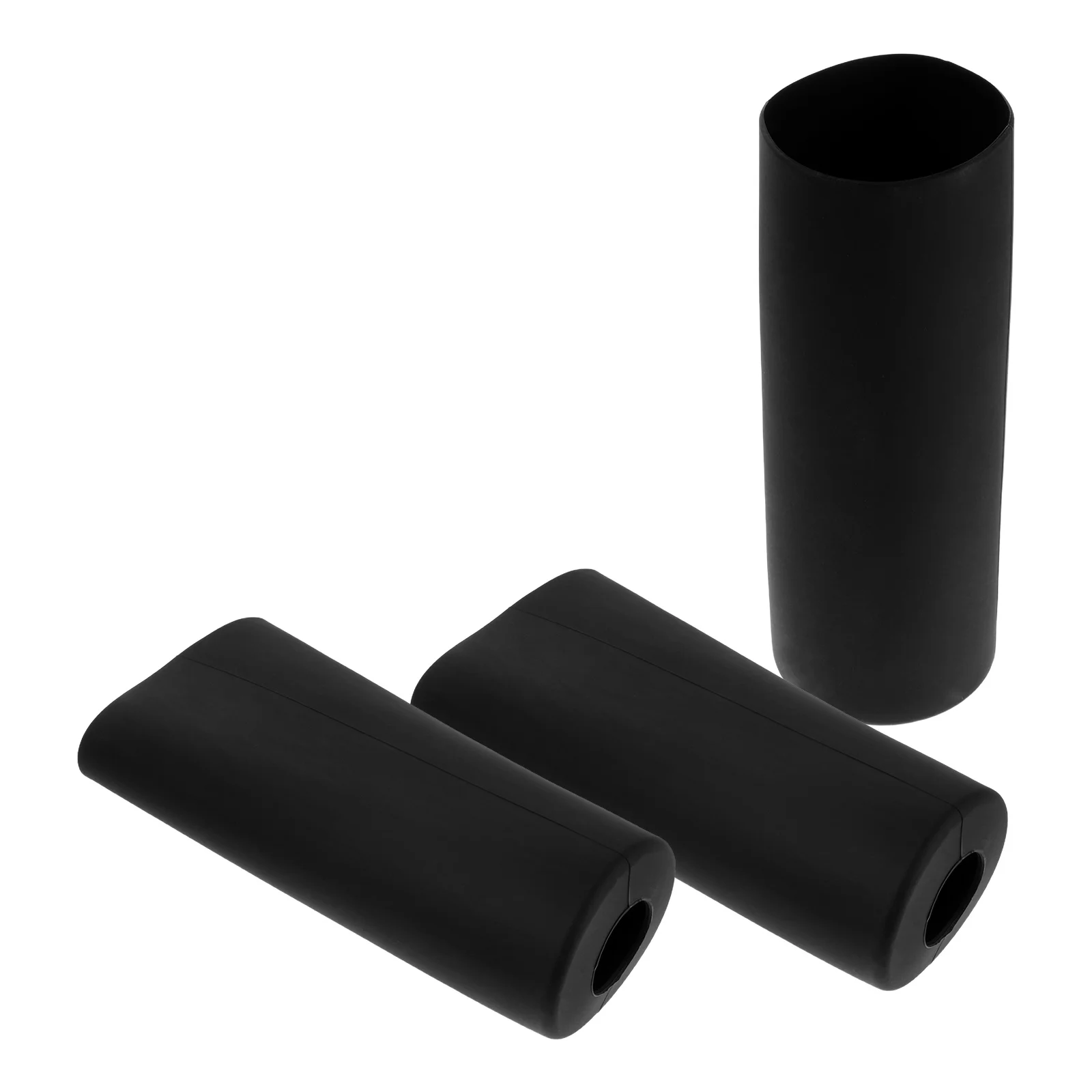 

3pcs Silicone Tumbler Sleeve Heat-Insulated Reusable Coffee Cup Protector Portable Drink Holder For Travel Office Outdoor Use