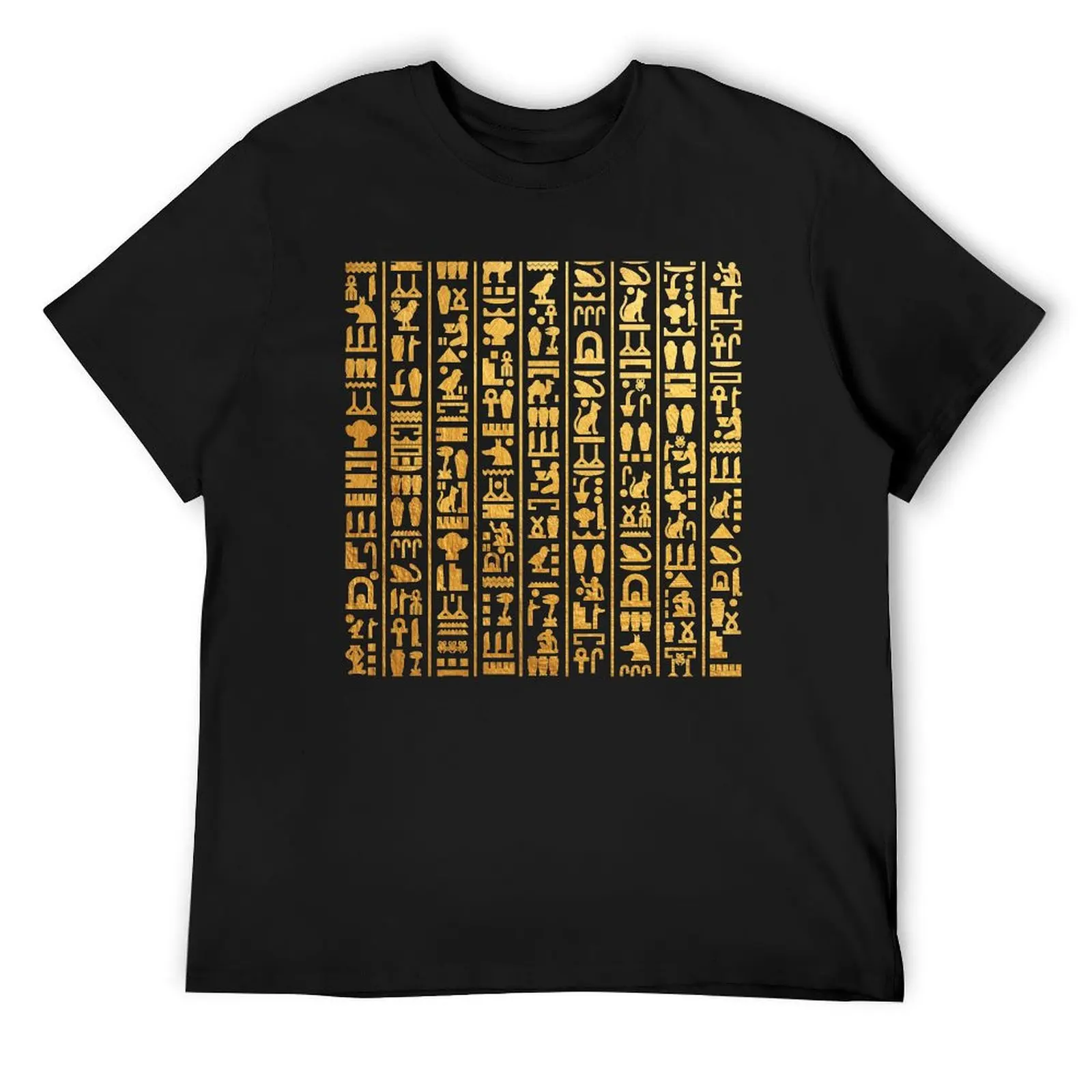 

Egyptian Hieroglyphics - Ancient Egyptian Language T-Shirt korean fashion oversized sports fans men workout shirt