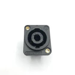 5-15PCS NL4MP For NEUTRIK NL4FX 4 core audio socket speaker socket base small square seat four-core plug ring socket female seat