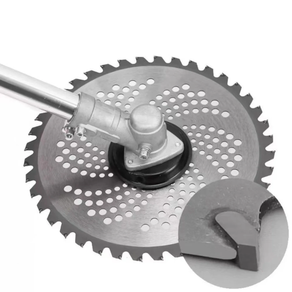 Lawn Mower Blade 40/60/80 Teeth Saw Blade Wood Brush Cutter Cutting Disc for Lawn Mower, Garden Weed Mower Part