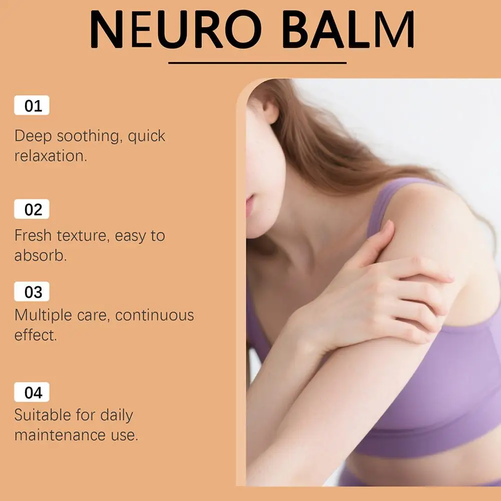 Nerve-Relief Balmdeeply Penetrate Fast-Acting Relief Joint Discomfort Gentle Knee Shoulder Joint Care Cream