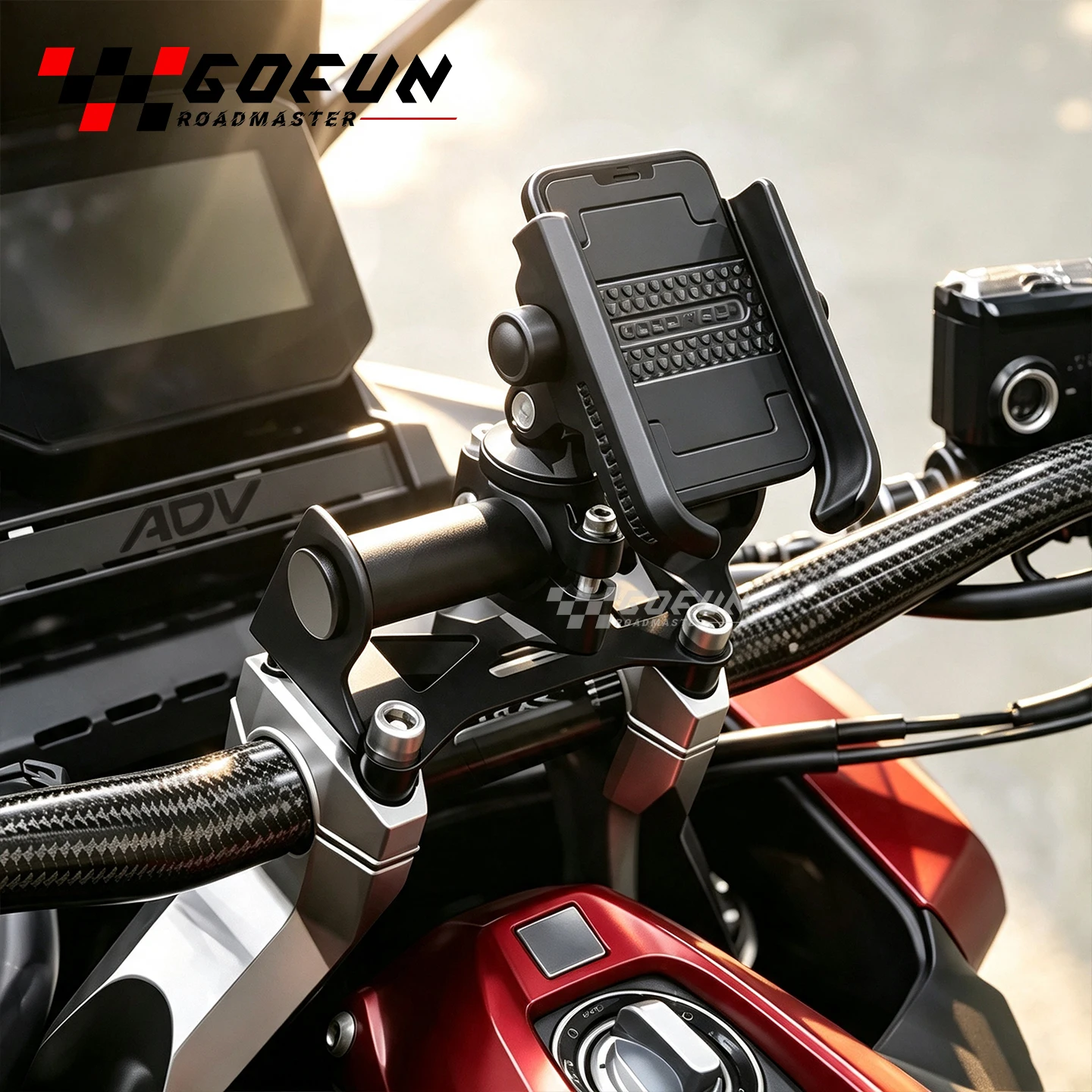 For Xcinting X350 XCITING X 350 2024 2025 2026 Motorcycle Navigation Bracket GPS Mount Device Carrier SMART PHONE Adapt Holder