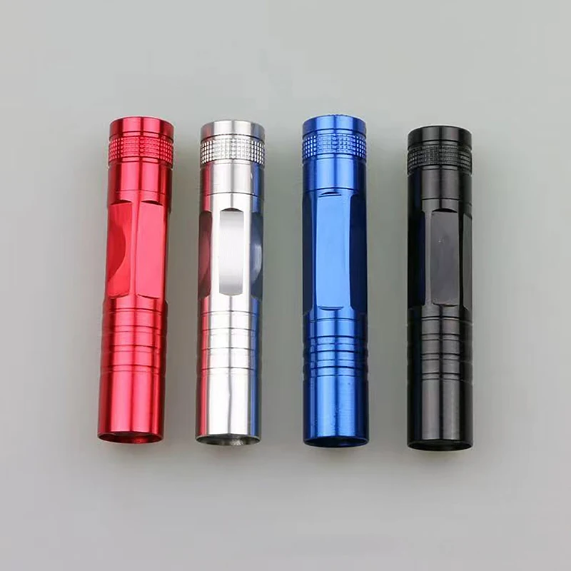 Mini torcia portatile a LED torcia in alluminio per viaggi all'aperto escursionismo pesca luce bianca illuminazione torcia lampada di emergenza