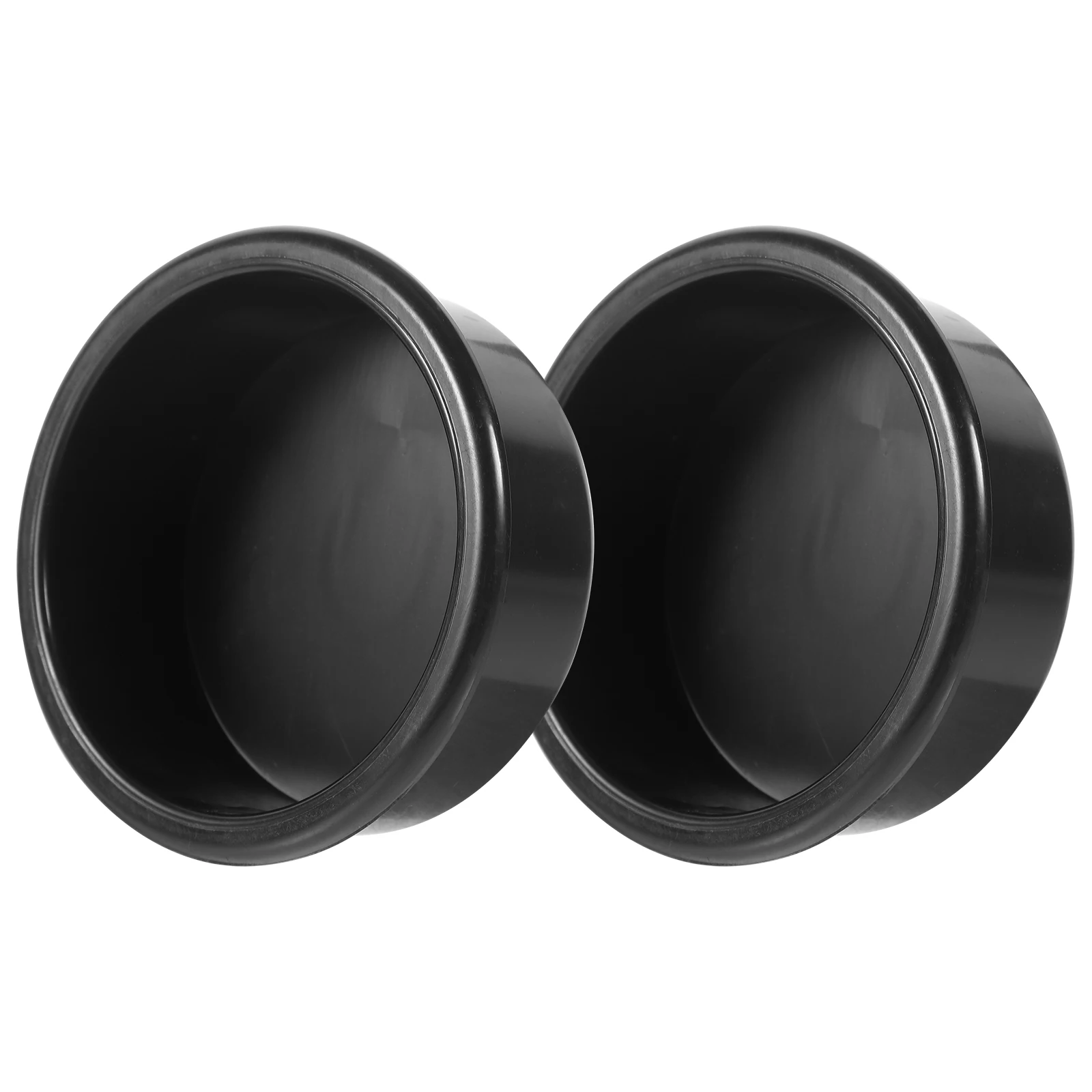 

2pcs Car Cup Holder Plastic Anti-Spill Beverage Holder for Vehicle Sofa Table Durable Insert RV Yacht Automotive Seat Console