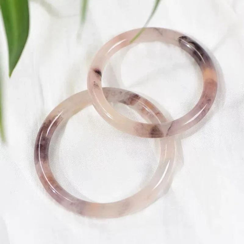 

New Natural Gold Silk Jade Violet Women's Bracelet, Fashion Jewelry