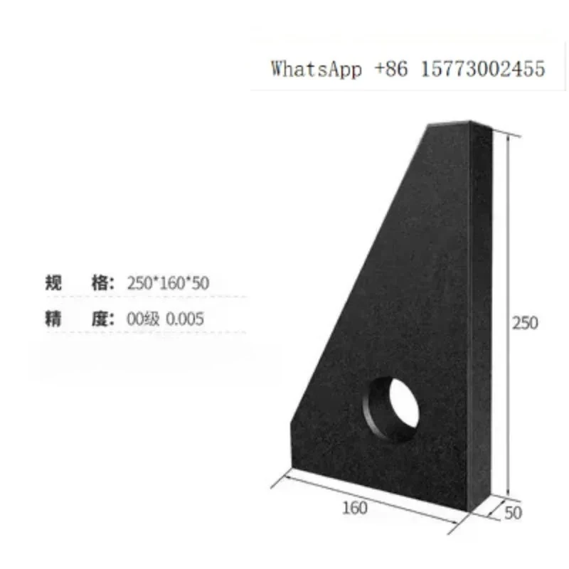 00 Grade High Precision Measuring gauging instrument Marble Square Vertical Right Angle Ruler  Parallel