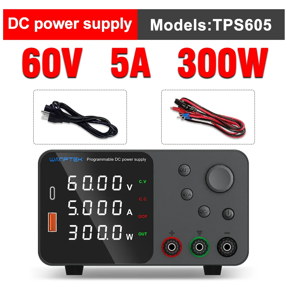 Laborbank-Netzteil, Labor-Schaltnetzteil, 30 V, 10 A, einstellbare digitale Quelle, 60 V, 5 A, Spannungsstabilisator, 120 V
