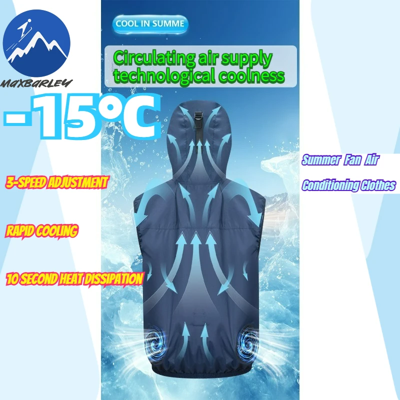 men-ice-vest-fan-air-conditioner-clothes-cool-jacket-sport-usb-rechargeable-cooling-tops-workers-summer-camping-fishing-overalls