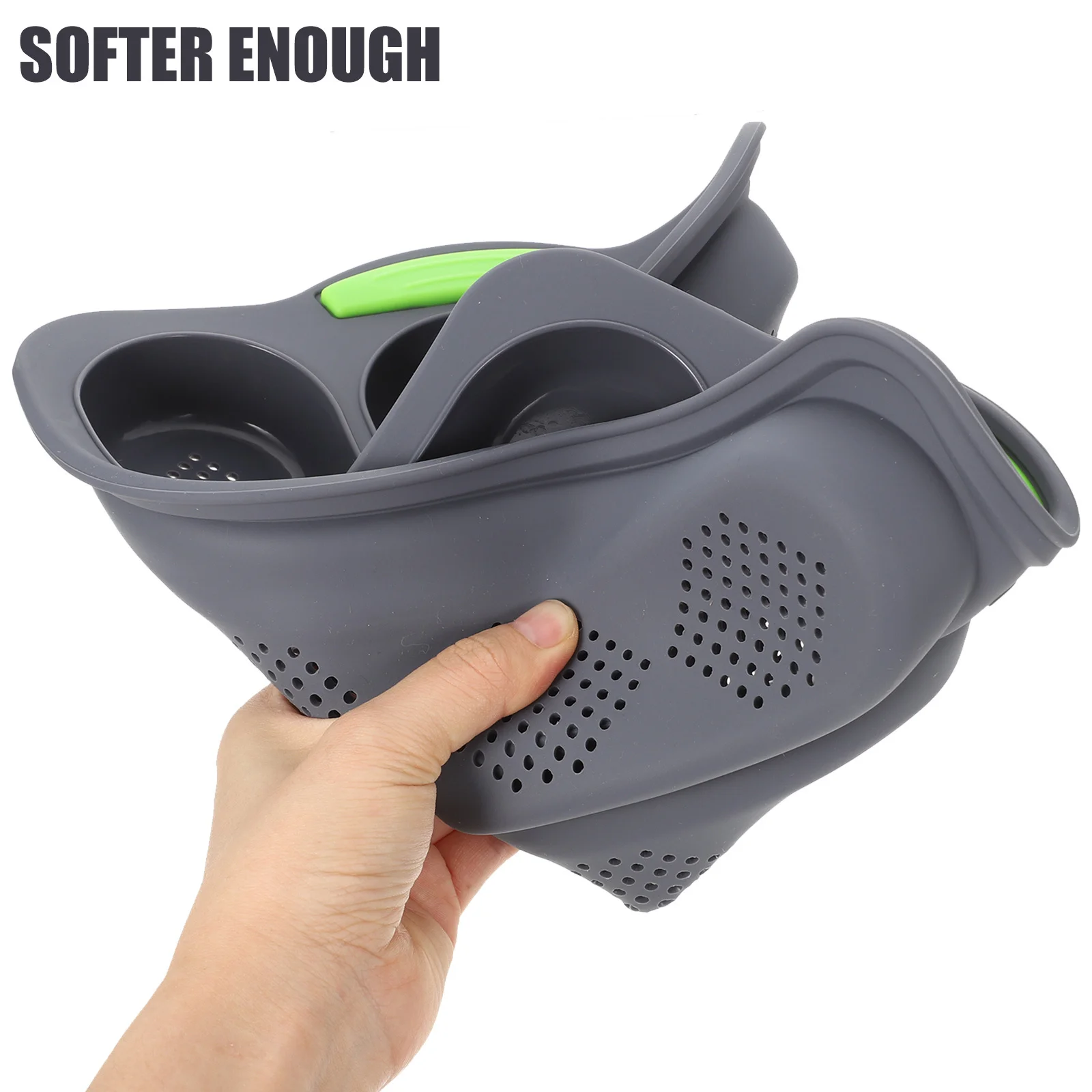 

Bread Mold Non-Stick Silicone Baking Pan Three-Slots Kitchen Oven Pan For Home Bakery Multi-Function Baking Accessory