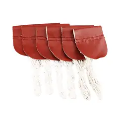 Billiards Table Pockets Billiards Net Bag Replacement 6PCS Professional Drop Holders Snooker Pocket Net Pool Table Brush Drop