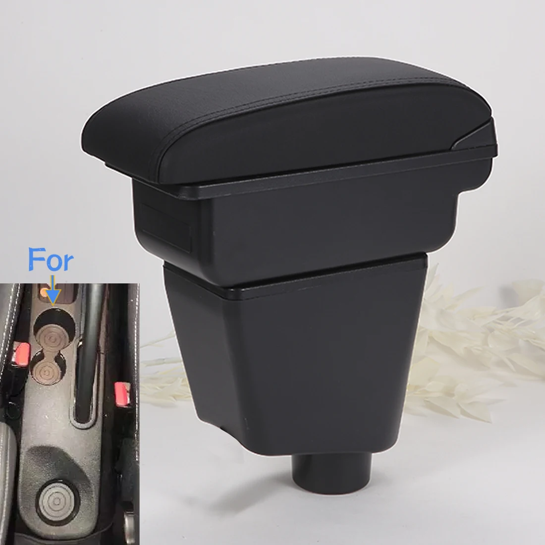 Für Renault Clio 4 Armlehne Für Renault Captur Clio 3 III IV Auto Armlehne Box Zubehör Lagerung Teile Gewidmet Innen Nachrüstung